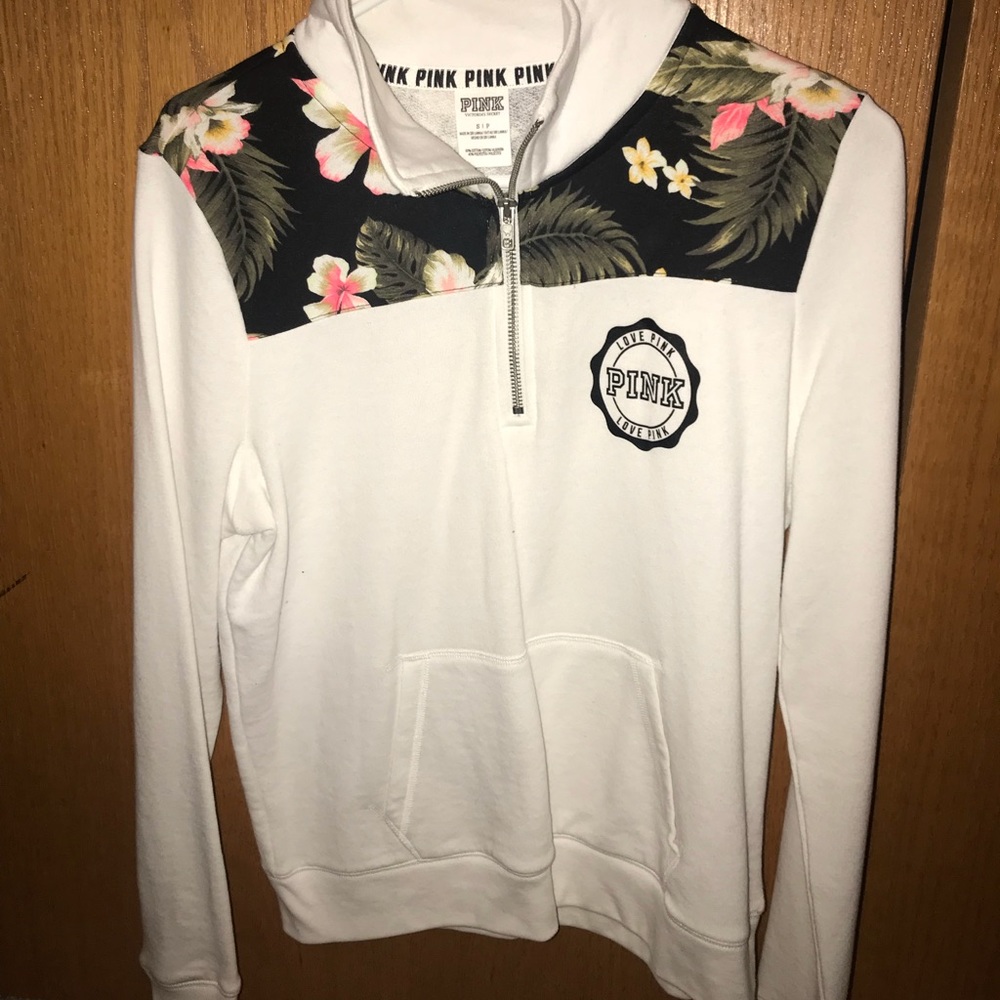 PINK quarter zip